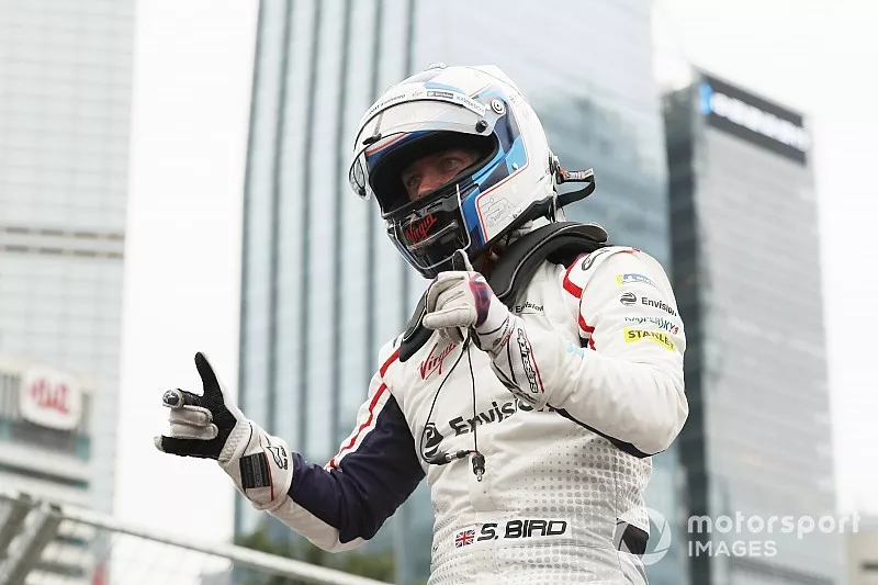 Le vainqueur Sam Bird, Virgin Racing 
