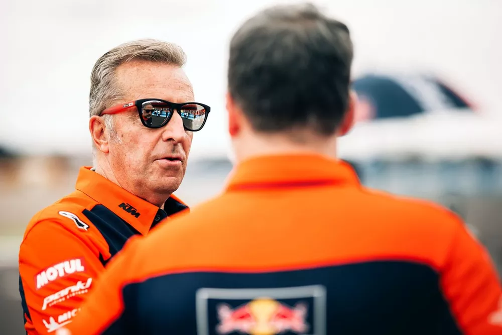 Herv&eacute; Poncharal. Team principal KTM Tech 3