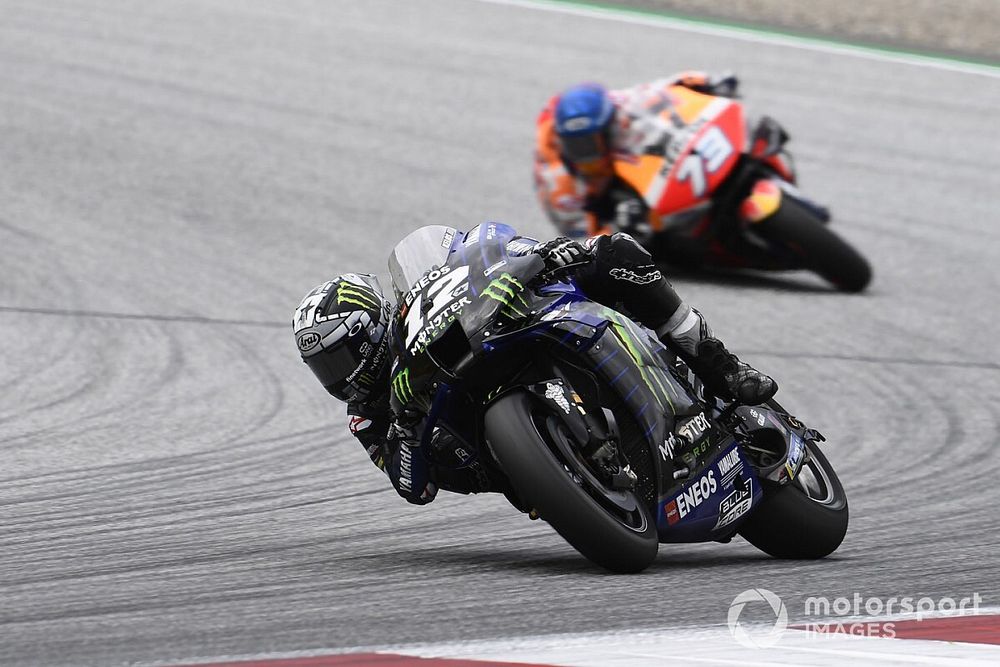 Viñales: “Puede que las malas sensaciones con los frenos vinieran por usar discos usados”