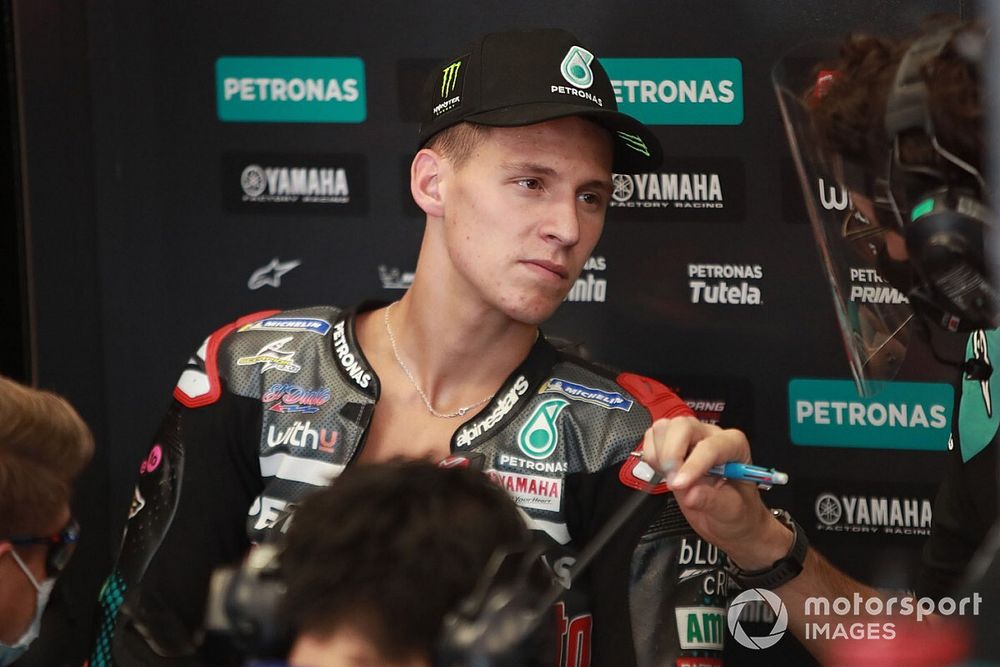Quartararo dépité : "J'ai tout donné et je suis 13e"