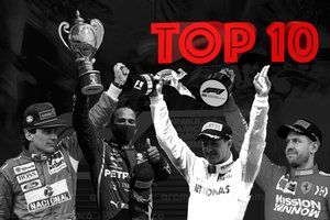 GALERÍA: Top 10 de pilotos con más podios en F1