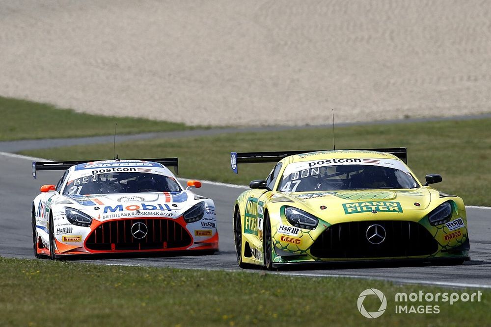 #47 HTP-Winward Motorsport Mercedes-AMG GT3 Evo: Indy Dontje, Maximilian Götz