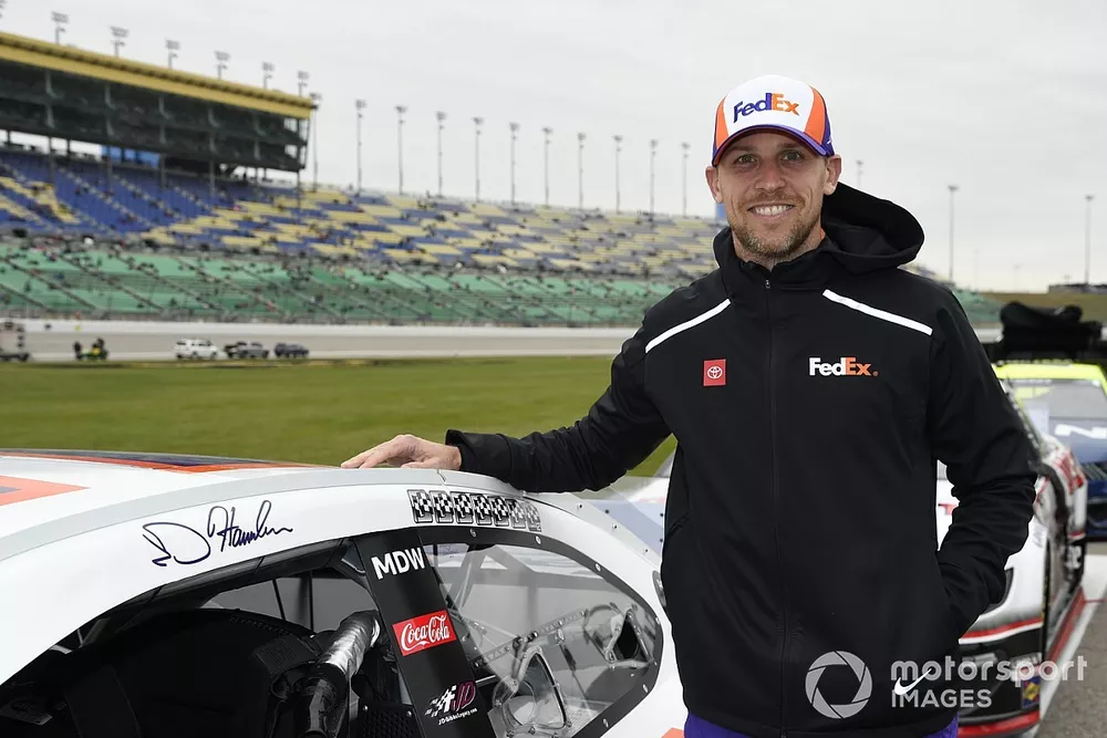Denny Hamlin, Joe Gibbs Racing, Toyota Camry FedEx Freight