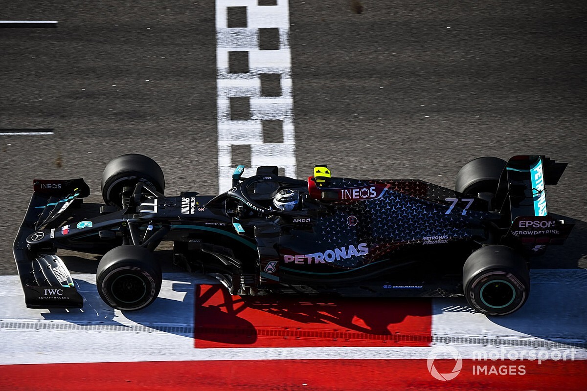 Bottas revela susto na largada em Sochi: "Uma abelha enorme atingiu meu visor"