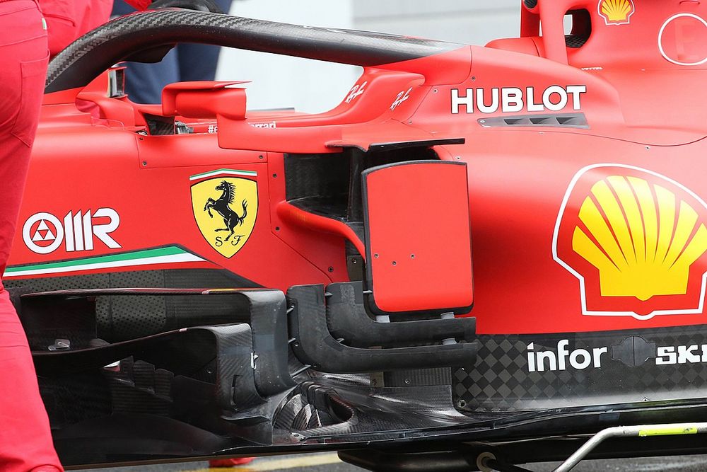 Ferrari SF1000 dettaglio del bargeboard