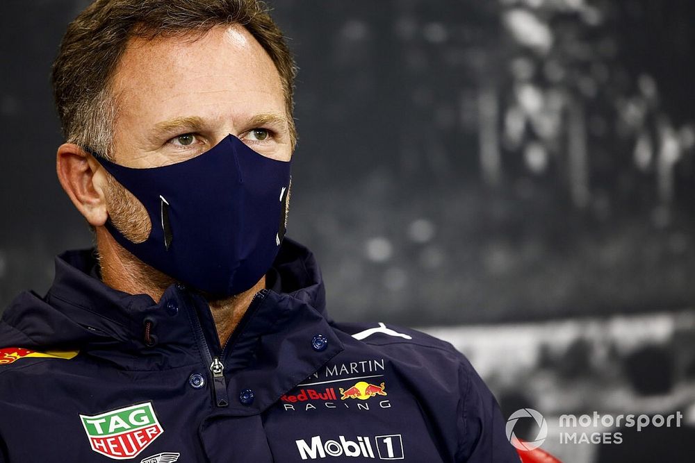 Christian Horner, Team Principal, Red Bull Racing in conferenza stampa