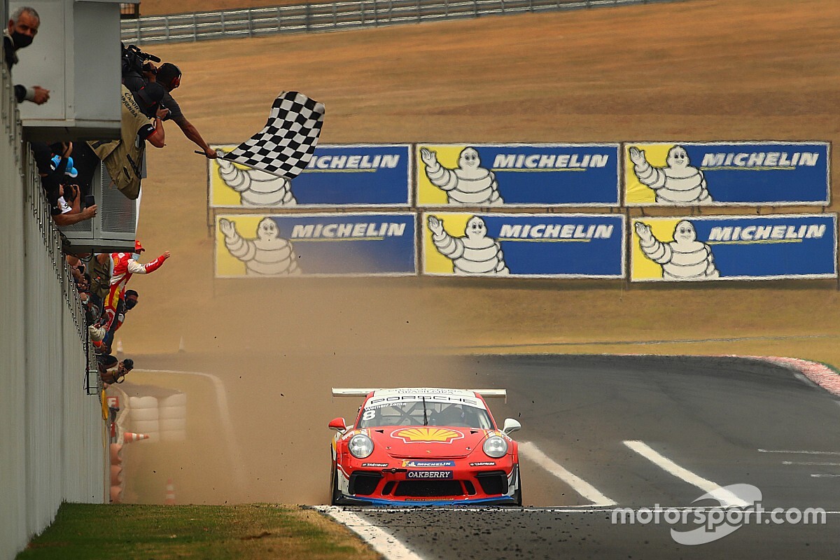 Porsche Cup: Zonta e Neugebauer vencem no Velocitta; carro de Massa fica em 6º