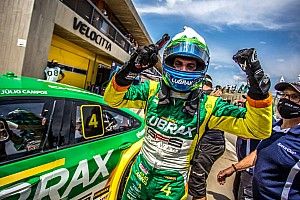 Stock Car: No Velocitta, Campos celebra primeira pole da temporada