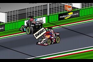 Vídeo: la emocionante carrera de Imola de F1, por los Minis