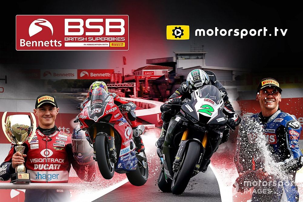 Bennetts Britanya Superbike Şampiyonası Motorsport.tv'de yayınlanacak