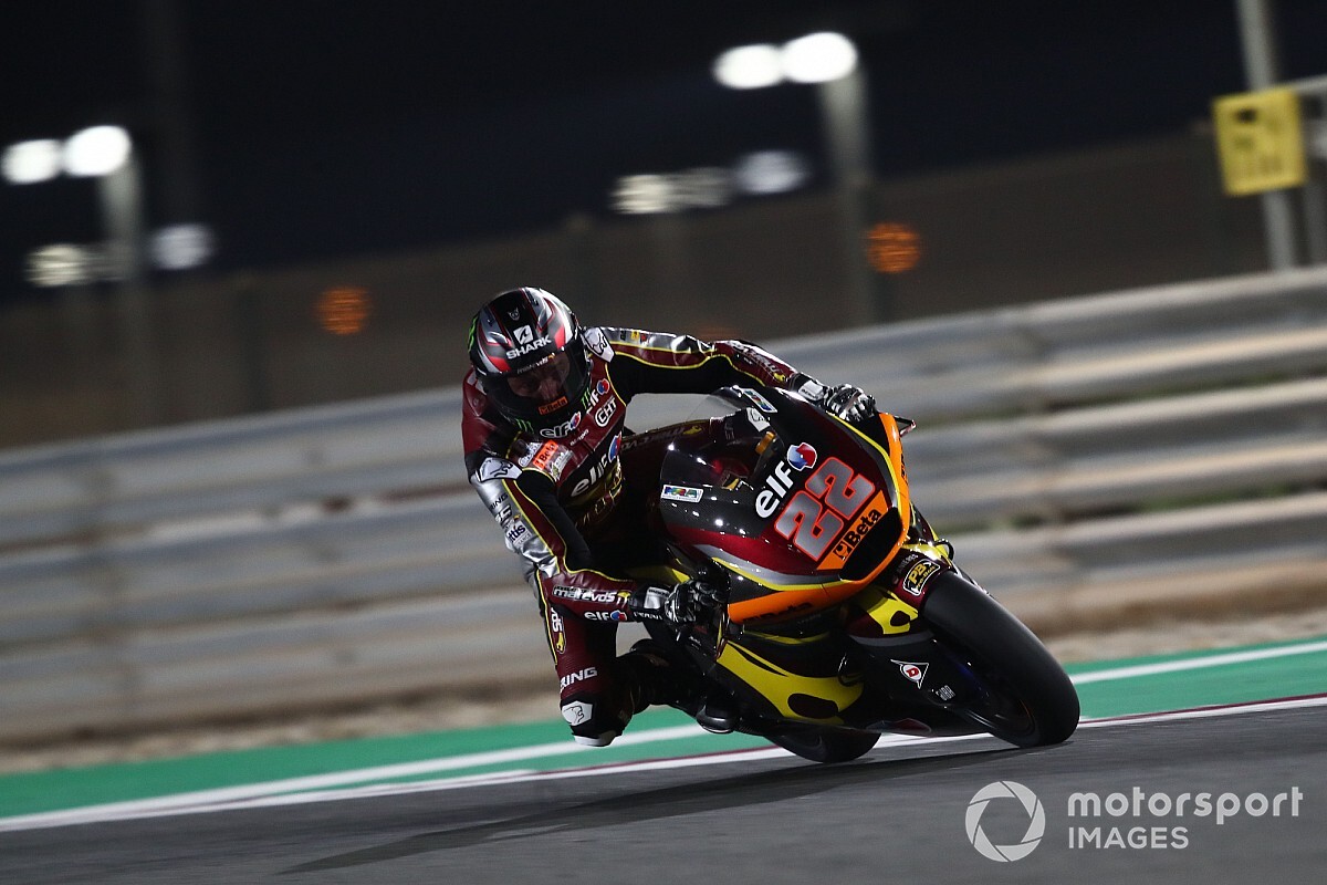 Moto2, Qatar, Libere 2: Lowes beffa Bezzecchi