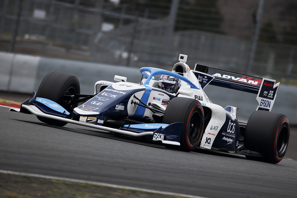 Oyu tops opening day of Fuji Super Formula test