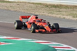Sainz maakt in Fiorano eerste meters met Ferrari SF71H
