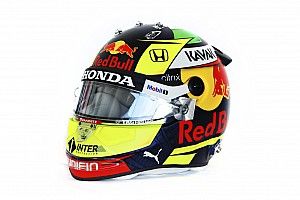 Perez Lega Kembali Pakai Livery Helm Favoritnya