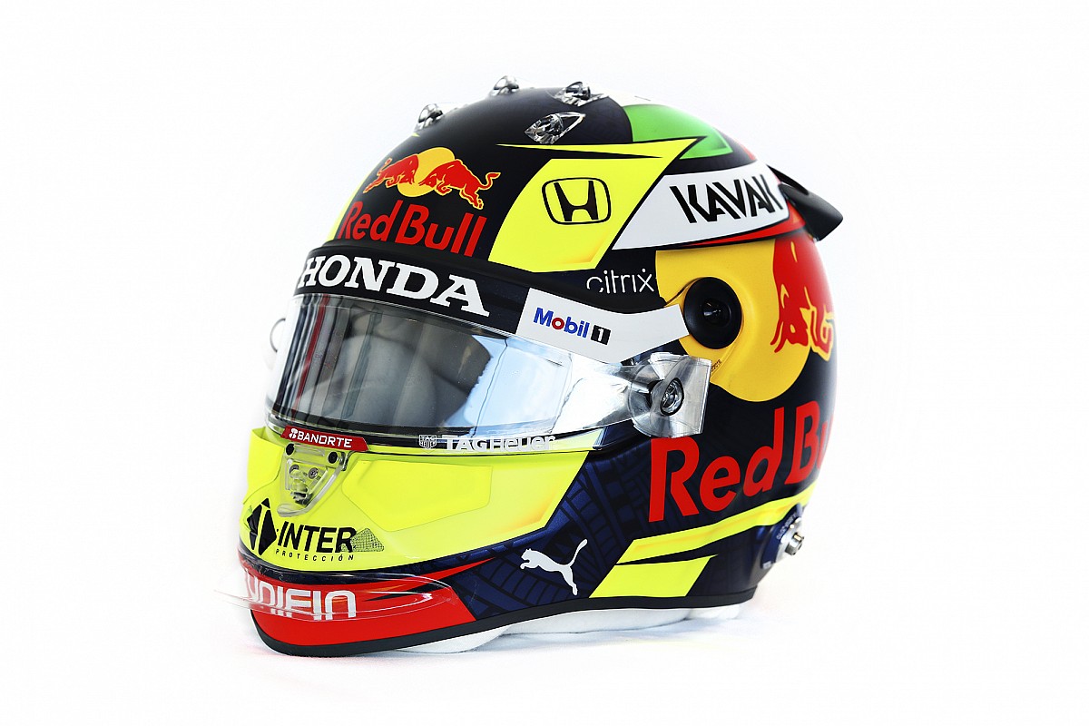 Perez Lega Kembali Pakai Livery Helm Favoritnya