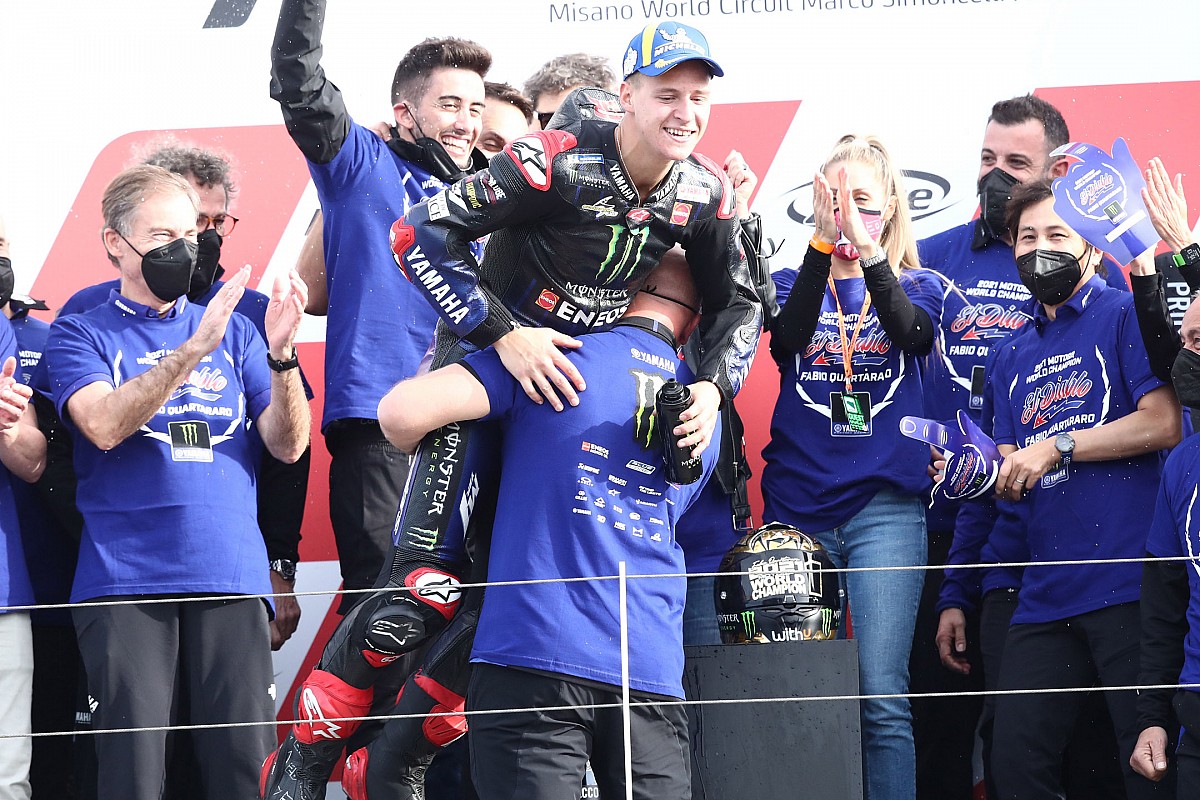 Quartararo ramène le titre à Yamaha, six ans après Lorenzo