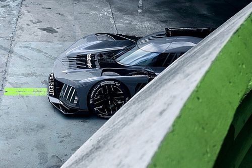 Vídeo: el Hypercar 9X8 de Peugeot prueba en Aragón sin alerón trasero