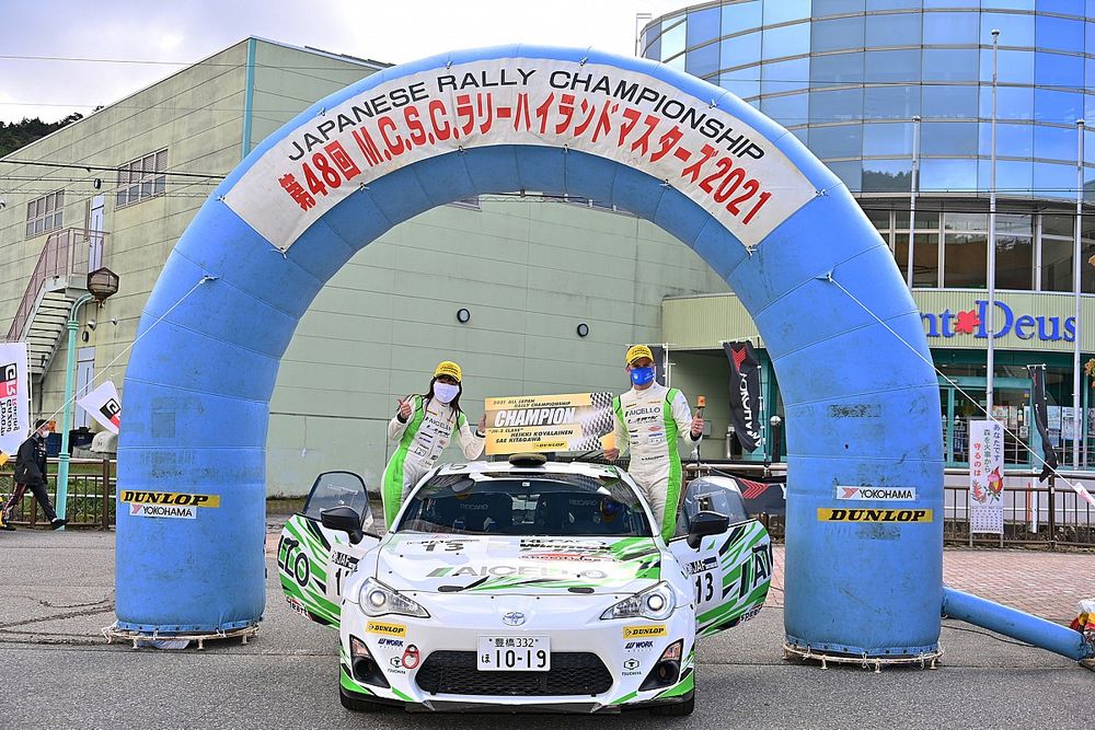【インタビュー】コバライネン、全日本ラリー初の外国人王者に。「最高の気分。来日からイメージしていた」