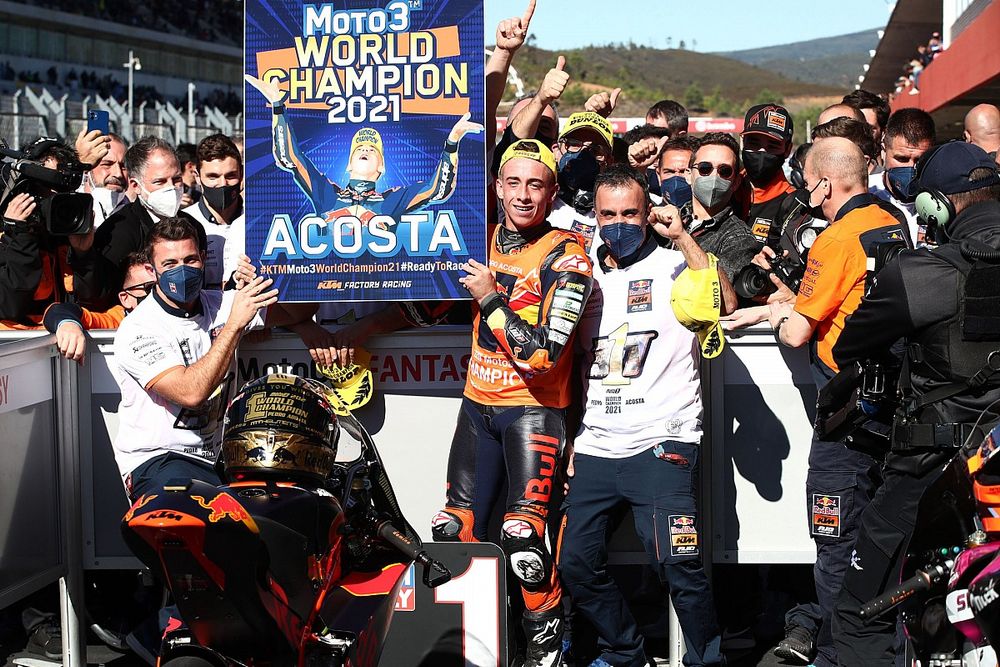 Portimao Moto3: Acosta kazandı ve çaylak sezonunda şampiyon oldu!