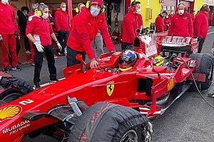 ¡Montoya condujo un Ferrari de Fórmula 1!
