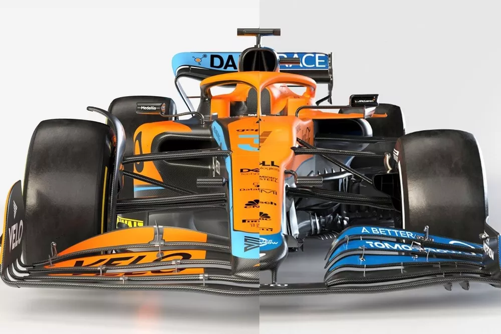 Comparison McLaren MCL36 vs. MCL35M