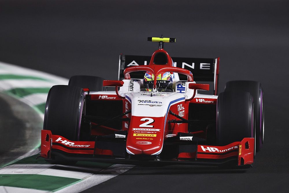 F2 Jeddah: Piastri claims fourth successive pole to lead Prema 1-2