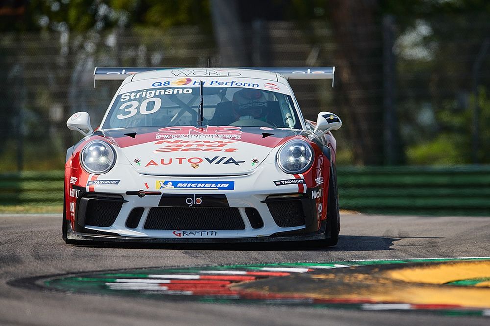 Carrera Cup Italia, Strignano da "best lap" con AB Racing