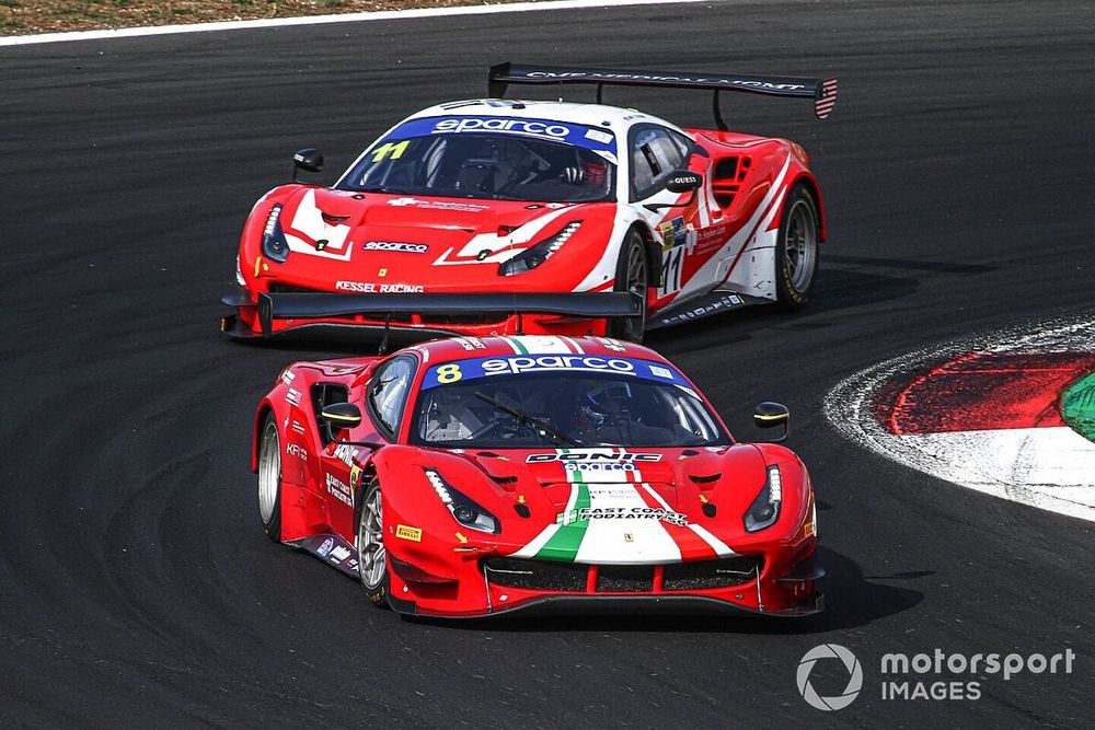 GT Endurance, Vallelunga: poker Ferrari nelle Libere 3