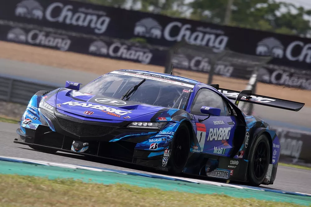 #1 Team Kunimitsu Honda NSX-GT: Jenson Button, Naoki Yamamoto
