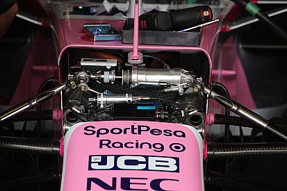 Racing Point: ma quanti ammortizzatori ci sono nella sospensione anteriore?