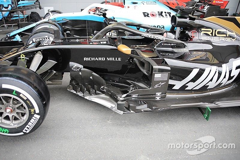 Tecnica Haas: nuovi bargeboard e fondo per risalire la china con la VF-19