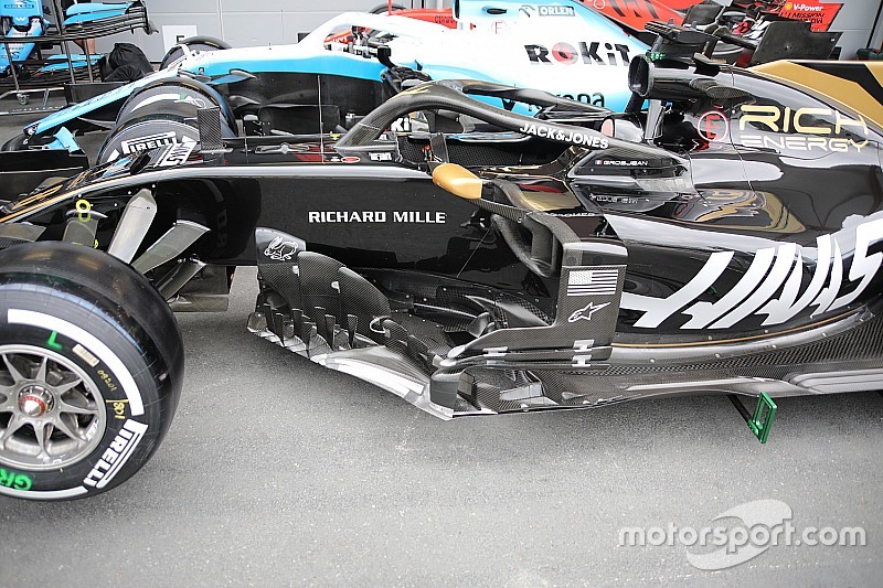 Tecnica Haas: nuovi bargeboard e fondo per risalire la china con la VF-19