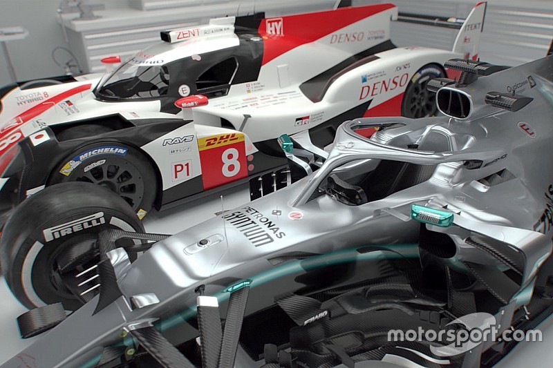 VÍDEO: Veja a comparação entre Mercedes da F1 e Toyota do WEC