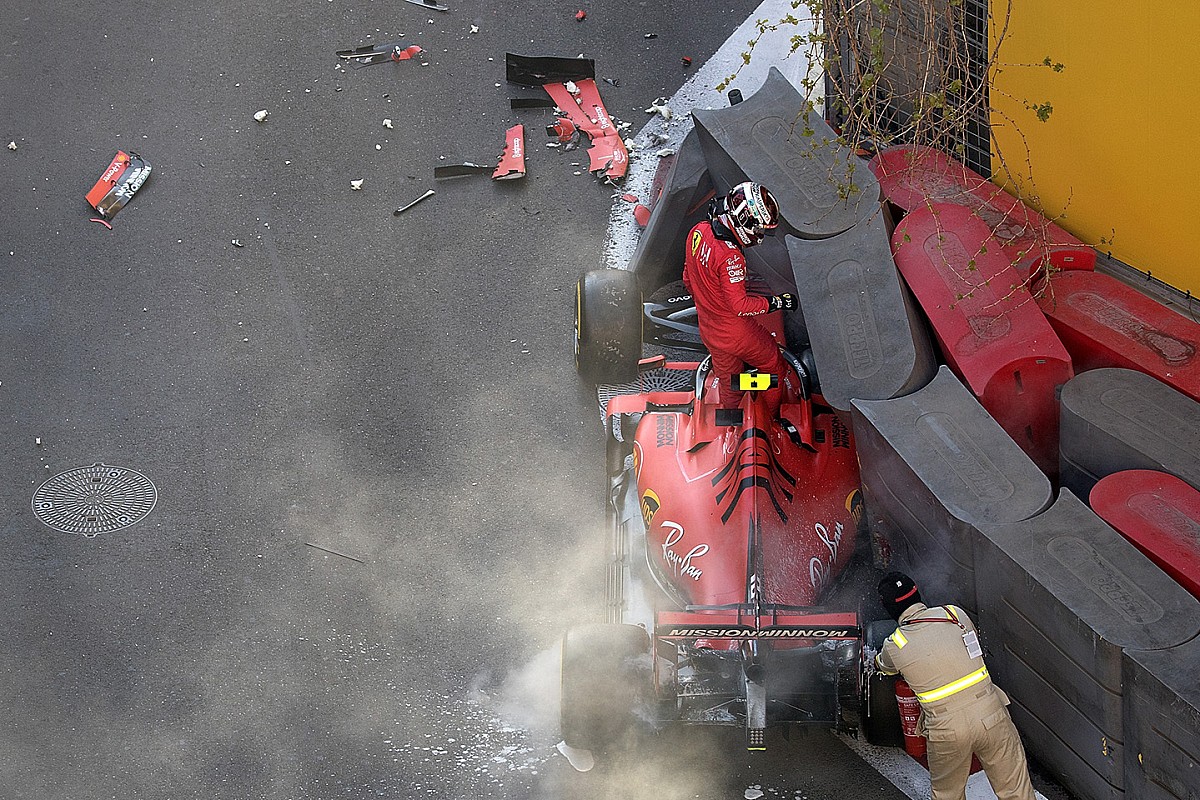 GALERIA: Drama de Leclerc e Bottas na pole; as imagens do sábado em Baku