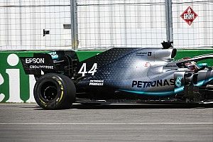 Videón, ahogy Hamilton összetöri a Mercedest a kanadai FP2-n!