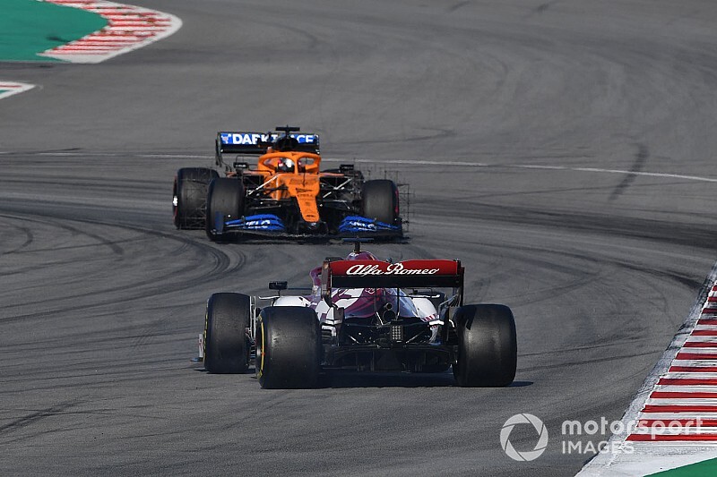 Las mejores fotos del cuarto día de la pretemporada de la F1 2020