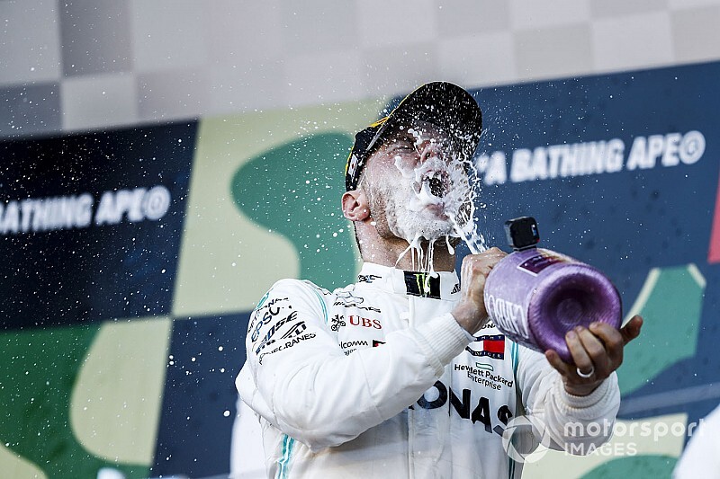 Képekben Bottas nagy öröme Japánból: A 6. F1-es győzelem