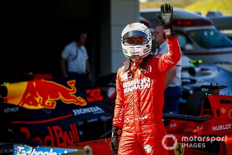 Vettel ve alejarse la sombra de la suspensión