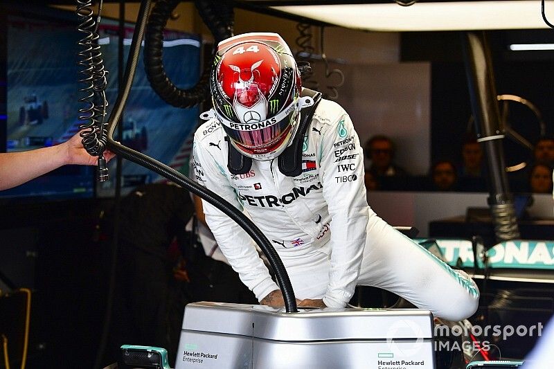 Hamilton revela que sufrió un "terrible dolor de cabeza" en Austin