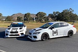 Rebuilt Subaru TCR cars hit the track