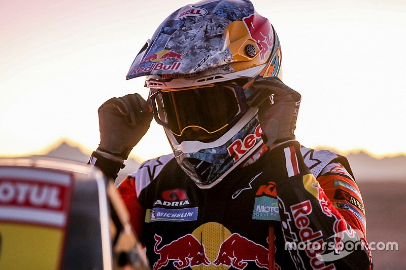Zware val maakt einde aan Dakar van Sunderland