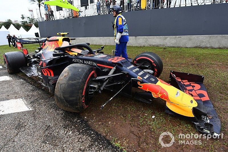 Albon not to blame for FP1 crash, says Horner