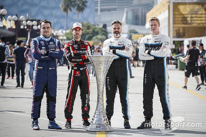 Norbert Michelisz, BRC Hyundai N Squadra Corse, Esteban Guerrieri, ALL-INKL.COM Munnich Motorsport, Yvan Muller, Cyan Racing Lynk & Co, Thed Bjork,Cyan Racing Lynk & Co