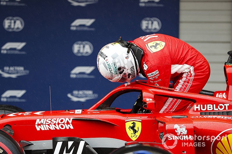 Vettel culpa a Verstappen del accidente en Japón