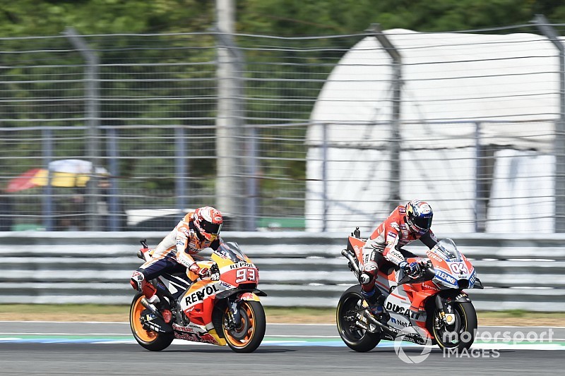 Marquez wants to emulate Dovizioso's "smooth" riding
