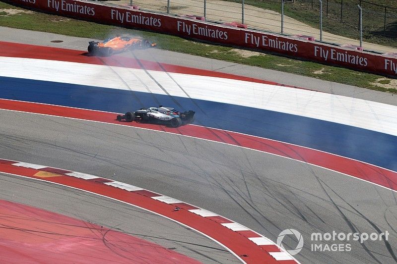 Les Williams se sont accrochées avec les McLaren