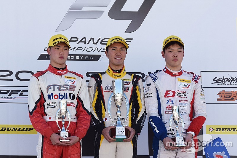 第11戦:菅波冬悟がポールから初優勝。角田裕毅は最後尾から追い上げ8位