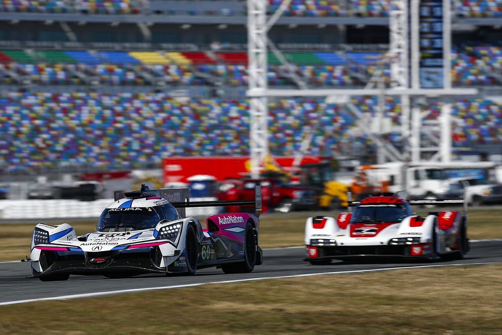 #60 Meyer Shank Racing w/ Curb Agajanian Acura ARX-06: Tom Blomqvist, Colin Braun, Helio Castroneves, Simon Pagenaud