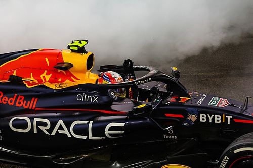 Sergio Pérez es "feliz" pese a perder el subcampeonato de F1 2022