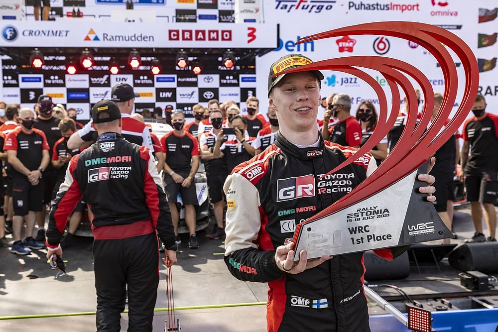 Harri Rovanpera 'unsure how heart is working' after son's maiden WRC win